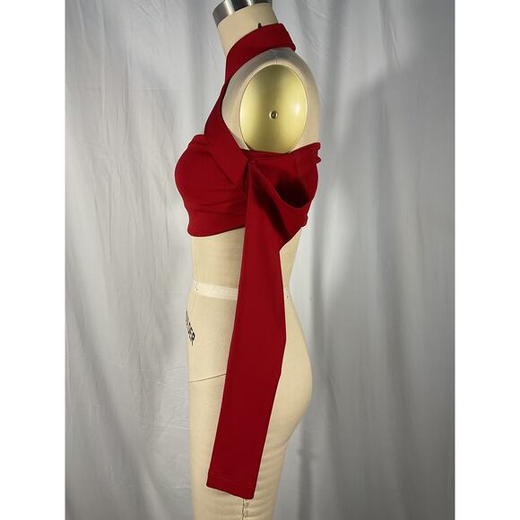 Dolce & Gabbana 'Criss' Red Cross Top Size 36 - Picture 4 of 5